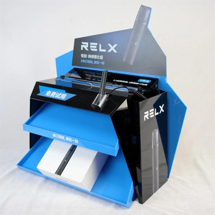 LED Electronic Cigarette Display Acrylic Display Stand