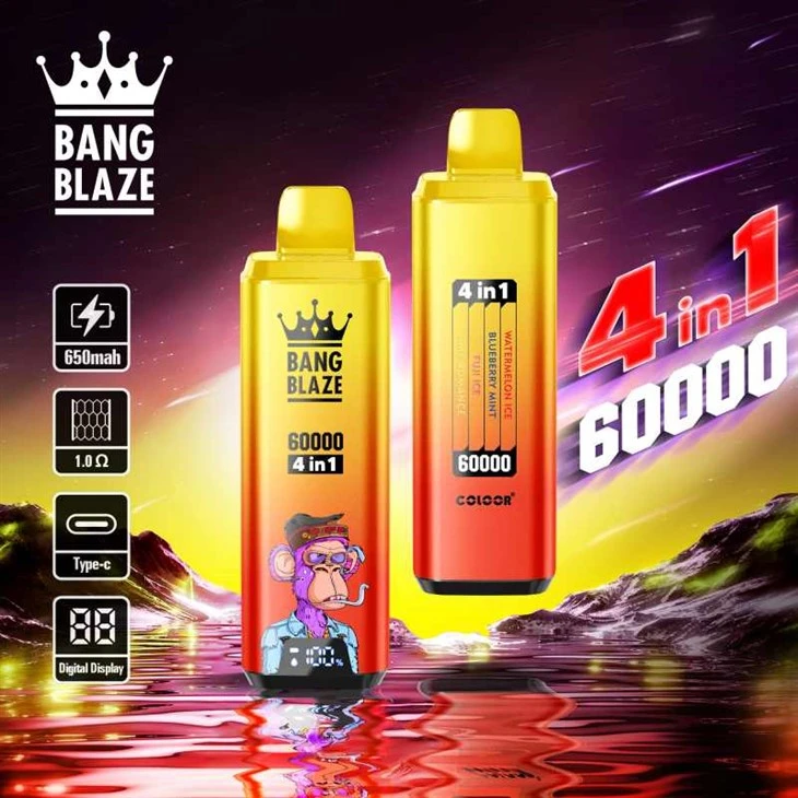 BANG BLAZE 60000 PUFFS 4 IN 1 FLAVOR VAPE