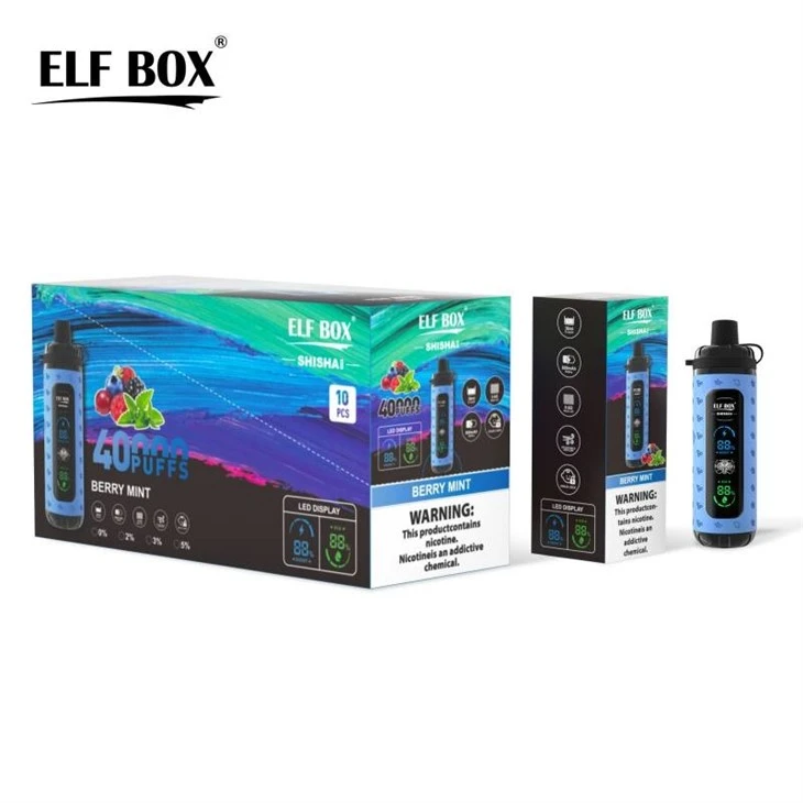 berry mint_ELF BOX SHISHA MAX 40000