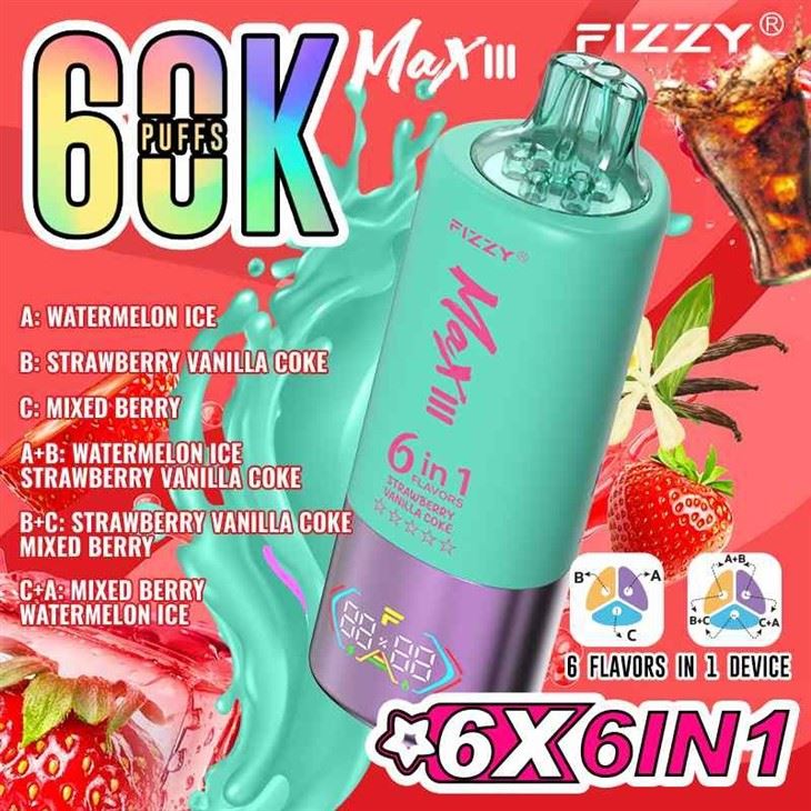 Fizzy 60K 6 in 1 PUFFS Fizzy 60K 6 in 1 PUFFS