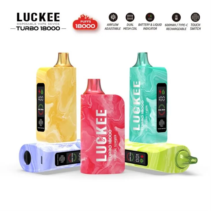 LUCKEE TURBO 18000 Touch Screen Vape LUCKEE TURBO 18000 Touch Screen Vape