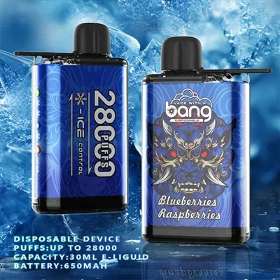 Bang 28000 Puffs 얼음 제어 전자 담배의 빙면을 제어 할 수 있습니까?