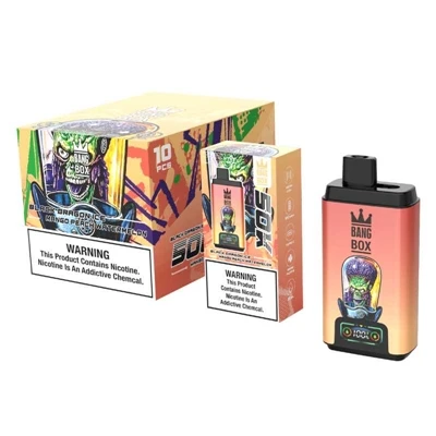 새로운 듀얼 맛 vape 제품 : Bang Box 50K 퍼프 쌍둥이