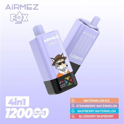 Airmez Fox 120000, 현재 유럽 창고에서 가장 큰 PUFFS 제품