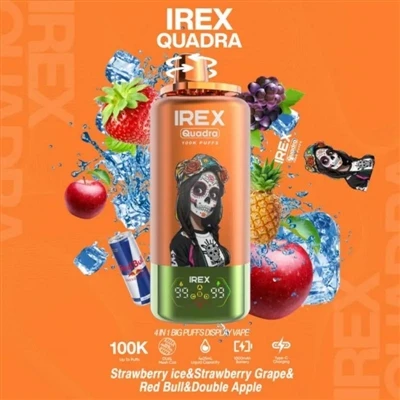IREX 100K 4-in-1회 일회용 전자담배 – 다기능 플래그십으로 기대 이상의 최고의 경험을 선사합니다.