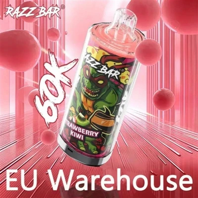 Razz Bar 60000: 대용량-일회용 전자담배를 위한 새로운 옵션-