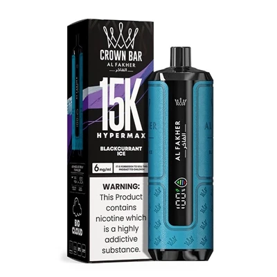AL Fakher Crown Bar Hypermax 15K: 성능과 사용자 경험의 균형을 맞춘 고급-일회용 전자{2}}옵션