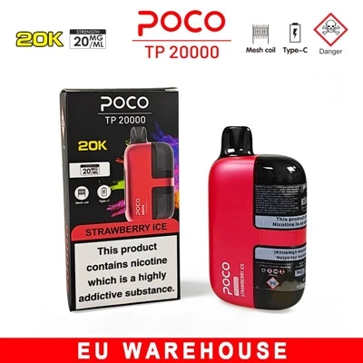 POCO 20000: 내구성, 맛, 편의성 사이의 균형을 맞춘 일회용 전자담배입니다.