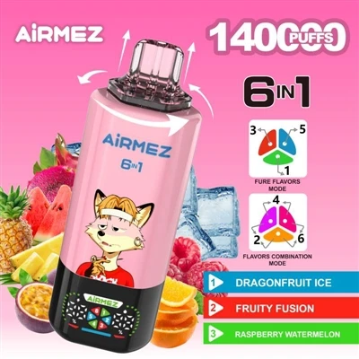 Airmez Fox 140000: 일회용 Vape의 새로운 시대를 열다