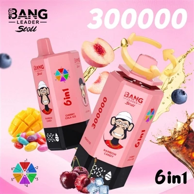 Bang Leader 300K: 일회용 전자담배가 더 이상 '맛과 수명'으로 제한되지 않는 경우