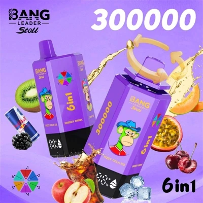 BANG LEADER Stoll 300K: 일회용 전자담배, '멀티{2}}플래그십 시대' 개막