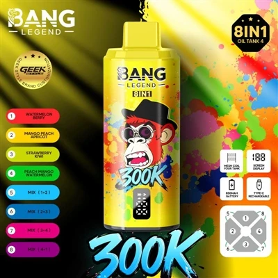 Bang Legend 300K: 전자-담배의 새로운 시대를 위한 벤치마크