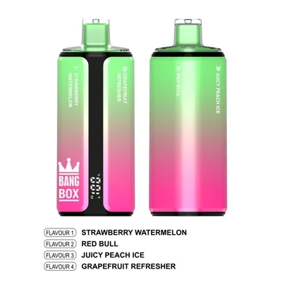 BANG BOX 160000 PUFFS VAPE: 베이핑 매니아를 위한 정말 만족스러운 답변입니다.