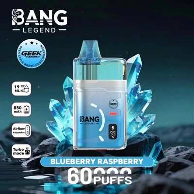 BANG LEGEND 60000: 전자 담배 생활의 새로운 전설
