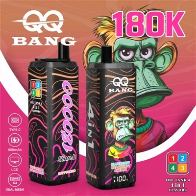 QQ BANG 4in1 180K: 네 가지 맛을 담은 하나의 스틱으로 매일을 즐겁게 만들어보세요!