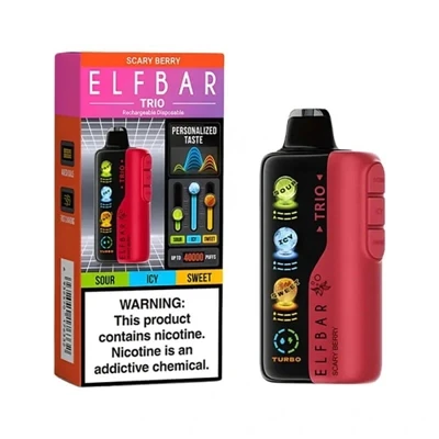 ELFBAR TRIO 40000 PUFFS: '긴 배터리 수명'이 진정한 일상 기능이 될 때