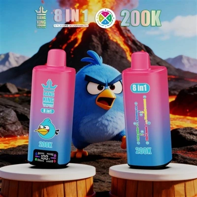 BANG KING VAPEN 8IN1 200K: 젊은이들을 위한 트렌디한 전자 담배 혁명