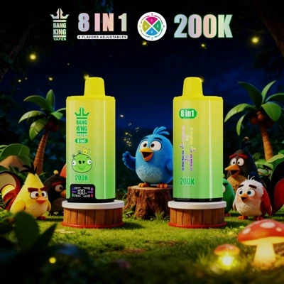 BANG KING VAPEN 8IN1 200000: 젊은이들을 위한 최신 유행 전자 담배 경험