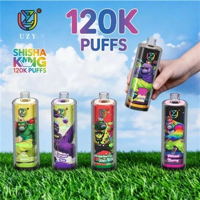 UZY SHISHA HOOKAH KING 120000: '초-긴 배터리 수명'이 더 이상 숫자가 아닌 경우