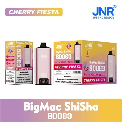 JNR Big Mac Shisha 80000: 일회용 증기 사용 경험을 재정의한-고성능 Vape 경험