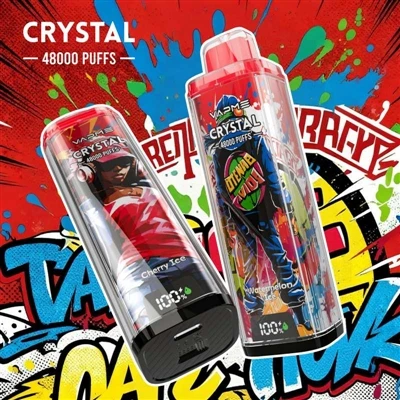 VAPME CRYSTAL 48000: 장기간 사용에 적합한 고용량-일회용 전자-담배
