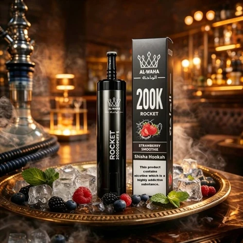 Al Waha Shisha 250K 퍼프: 고용량-용량의 시샤-스타일 E-담배 개발에 대한 관찰