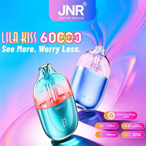 JNR Lira Kiss 60K: 제품 변경을 통해 본 대량-E-담배 산업의 새로운 트렌드