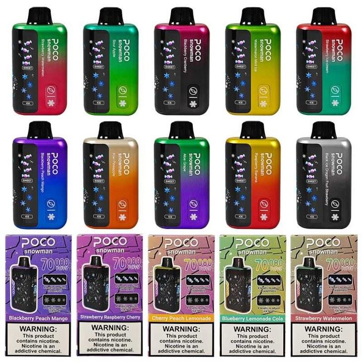 POCO SNOWMAN 70000 PUFFS best POCO SNOWMAN 70000 PUFFS best