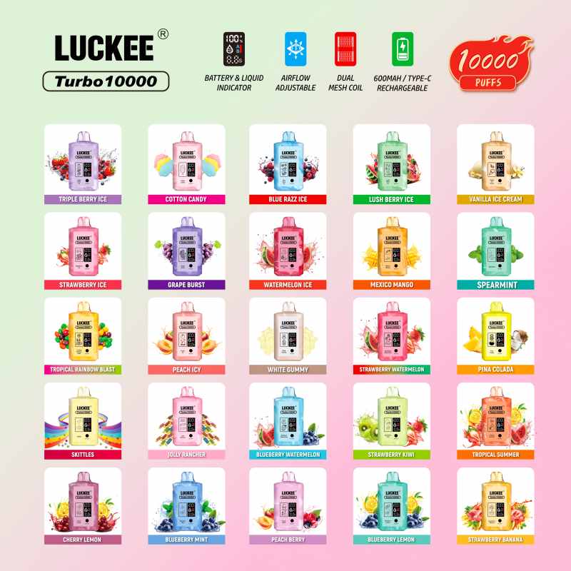 LUCKEE Turbo10000 taste