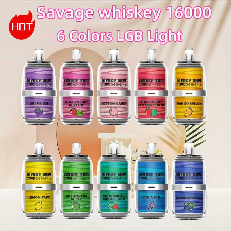 SAVAGE WHISKEY 16000puffs SAVAGE WHISKEY 16000puffs