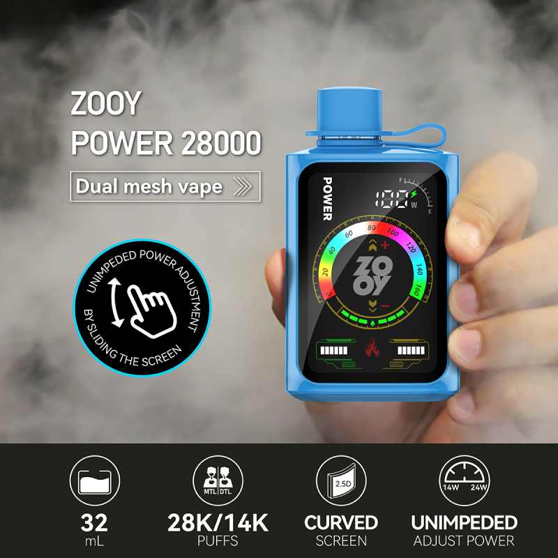 ZOOY VAPE POWER 28000 22 ZOOY VAPE POWER 28000 22