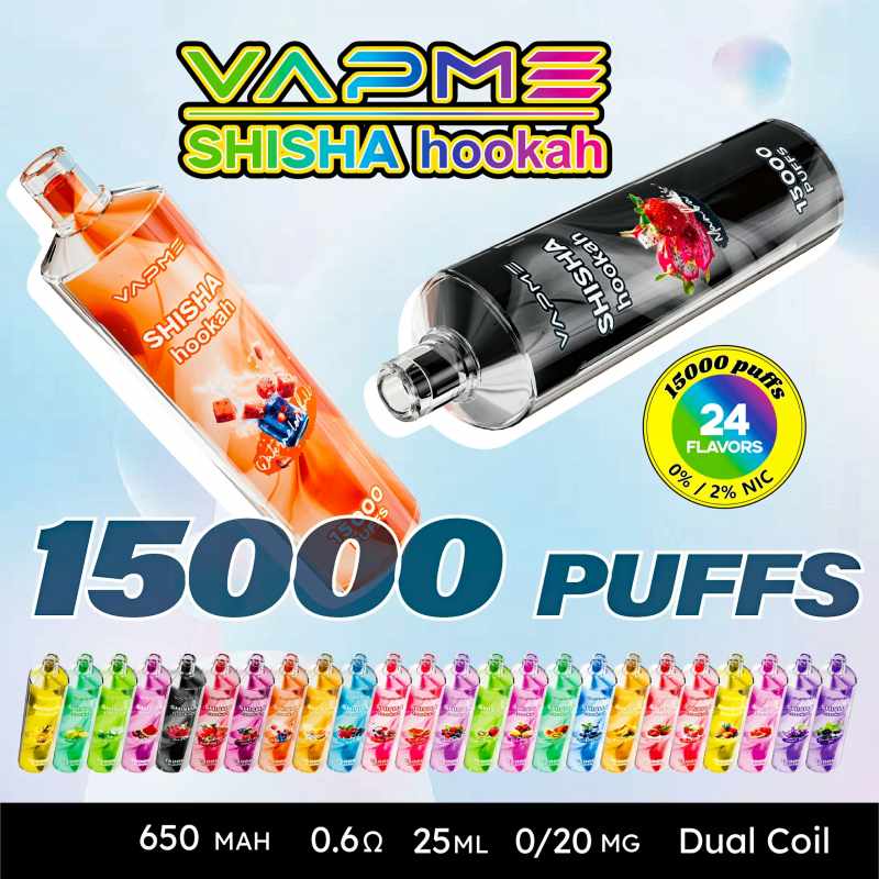 VAPME SHISHA HOOKAH 15000 25
