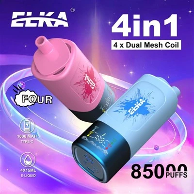 Luckee Elka 85000 퍼프 4에서 1 개의 맛