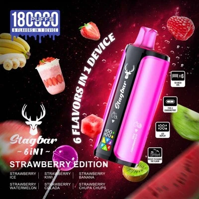StagBar 6인치1 180K 퍼프 Vap