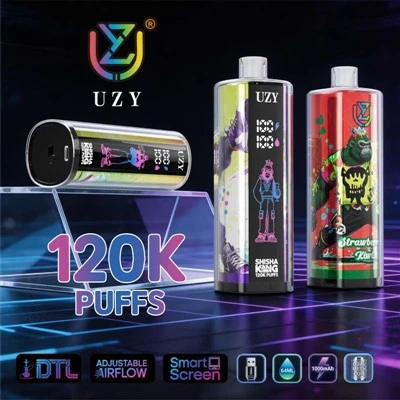 UZY 시샤 물담배 120K 퍼프 베이프
