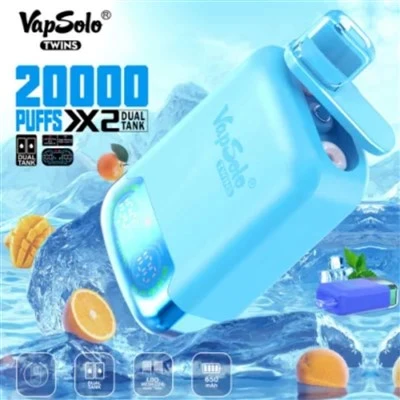 VapSolo 트윈스 20K 퍼프