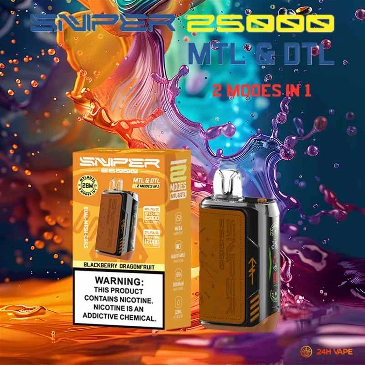 VAPMOD SNIPER 25000 Puffs Vape